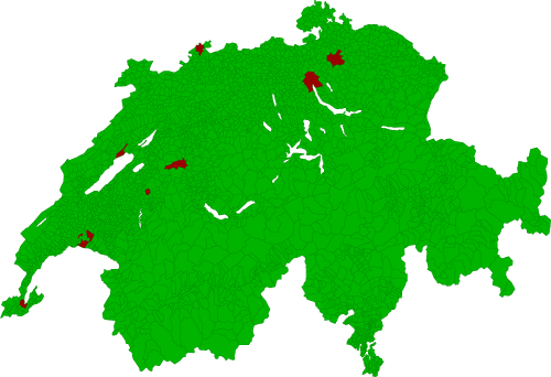 Switzerland topographic